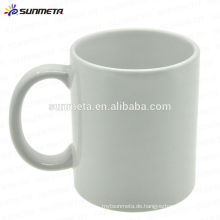 Sublimation 11oz weißer keramischer Becher Druckbecher Porzellanlieferant